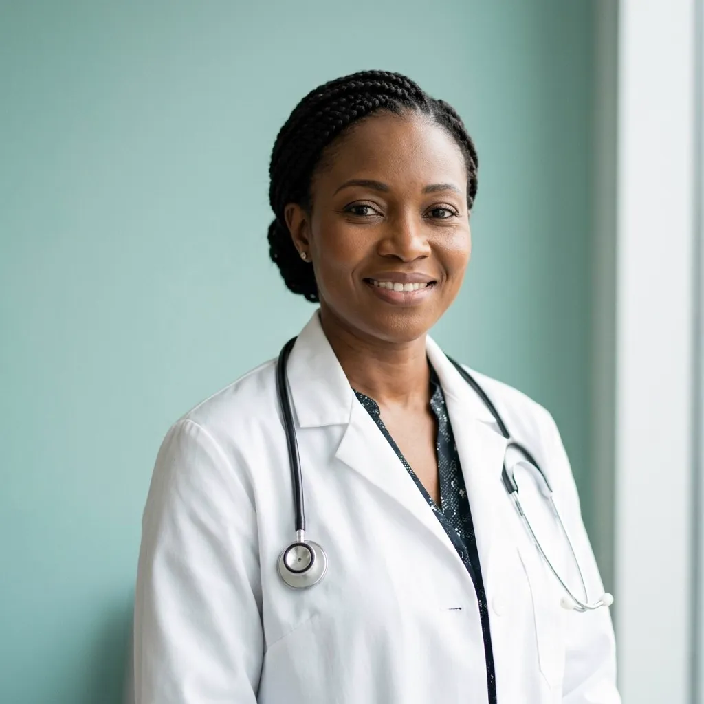 Portrait du Dr Fatou Diallo